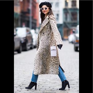 House of Harlow 1960 x REVOLVE Perry Faux Fur Coat - Leopard, XXS
